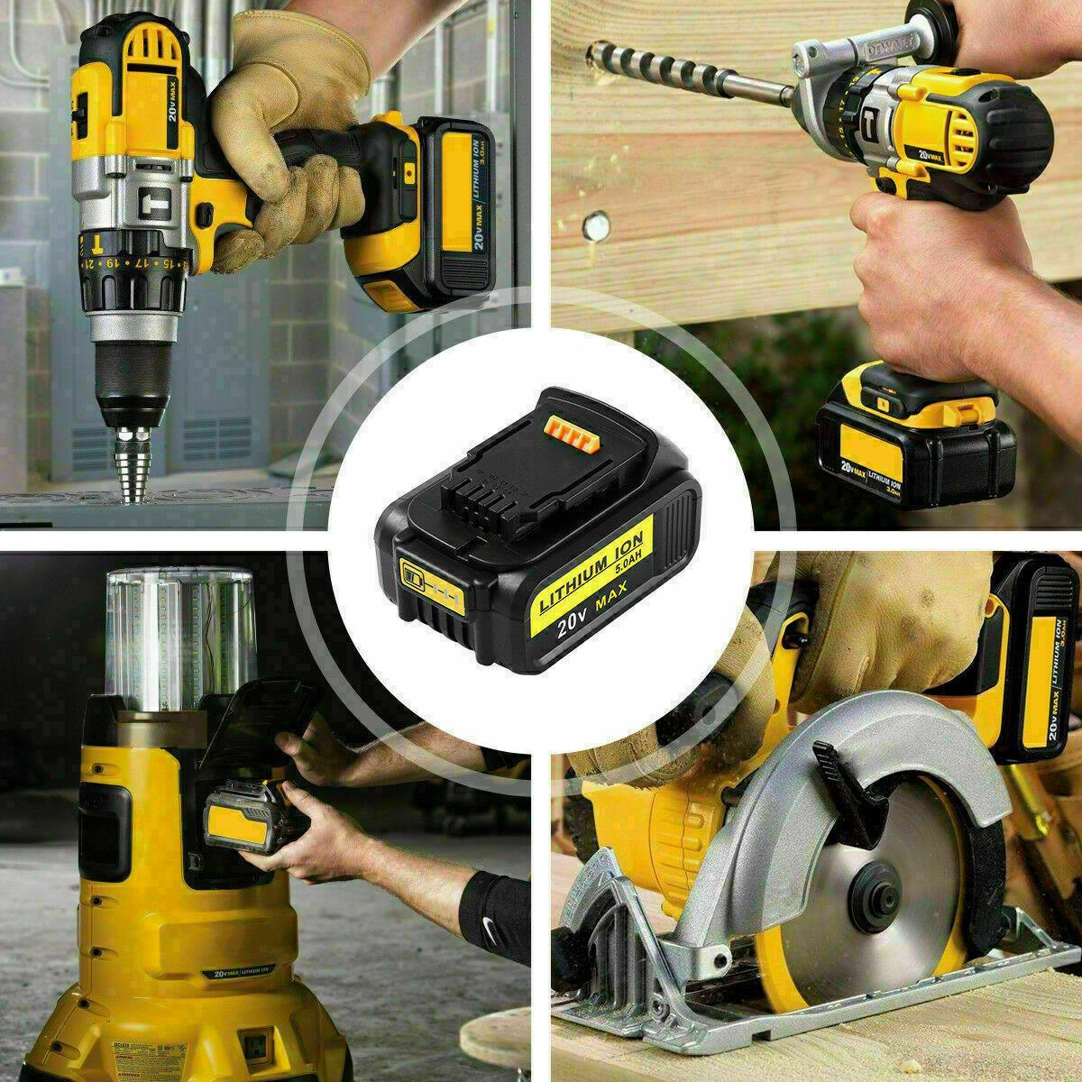 DeWalt Compatible 18V XR 10Ah Lithium-Ion Battery DCB184-XE - Office Catch