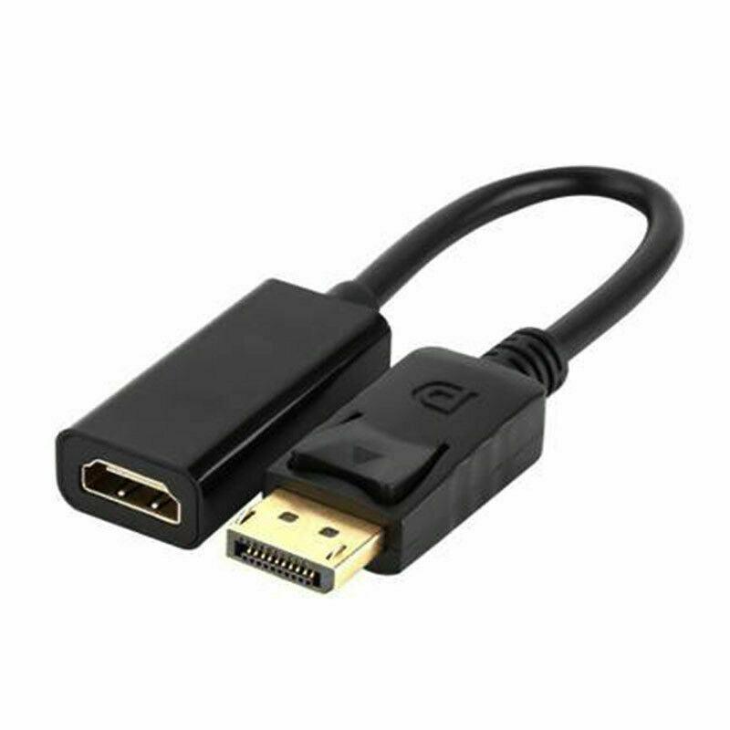 Display Port DP Male to HDMI Female Adapter Converter 1080p 25CM | Displayport to HDMI Female - Office Catch