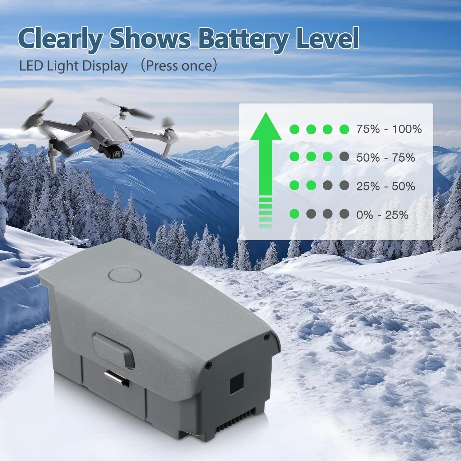 DJI Mavic Air 2 Intelligent Flight Battery - Grey - Office Catch