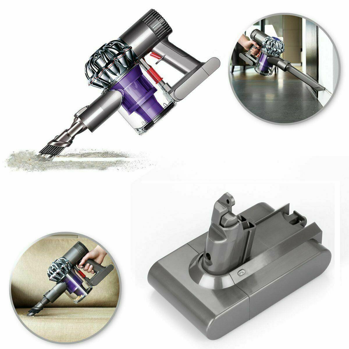 Dyson V6 Vacuum Compatible Battery | DC58 DC59 DC61 DC62 DC72 DC74 SV03 SV04 SV09 - Office Catch