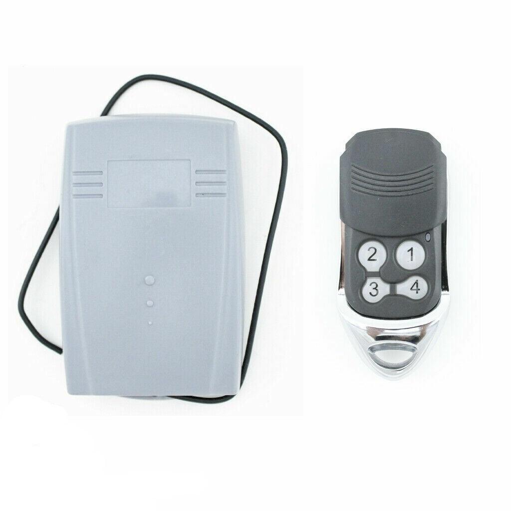 ECA Compatible Add-on Garage/Gate Receiver Stand Alone 500 Capacity 433.92 MHz - Office Catch