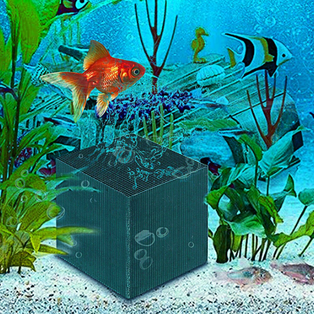 Aquarium water discount purifier cube