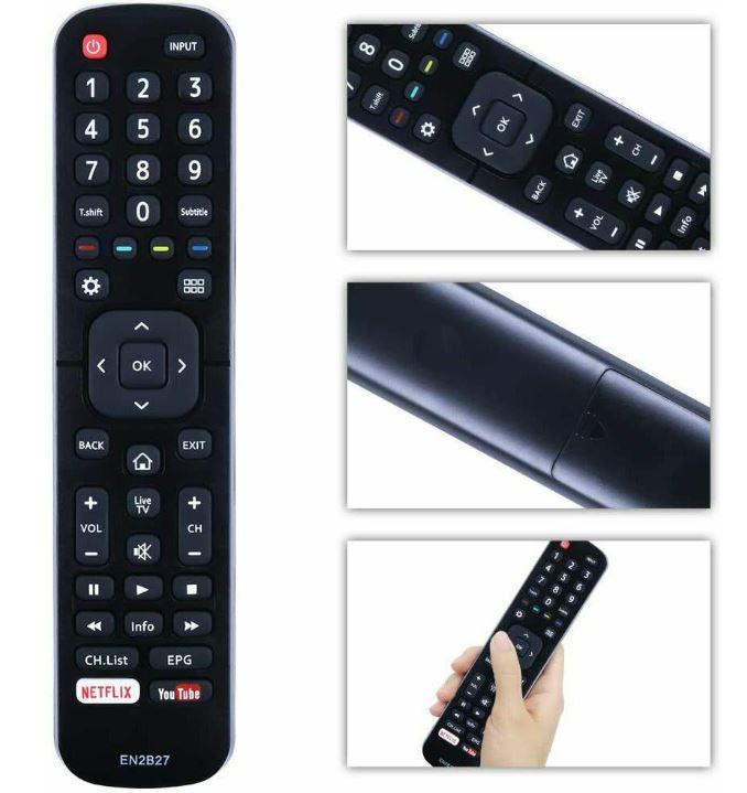 EN2B27 Remote Replacement For Hisense TV EN-2B27 RC3394402/01 3139 238 - Office Catch