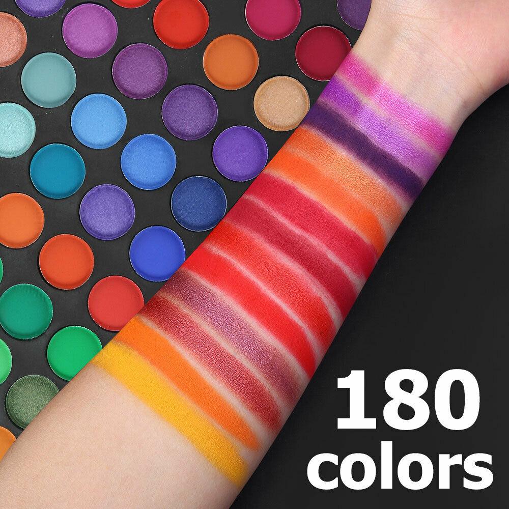 Eye Shadow Palette Eyeshadows 180 Colors Set - Office Catch