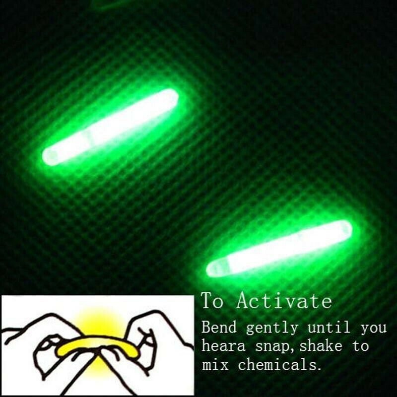 Fluorescent Glow Stick For Fishing Rod | 10 Pack - Office Catch