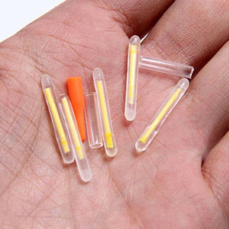 Fluorescent Glow Stick For Fishing Rod | 10 Pack - Office Catch