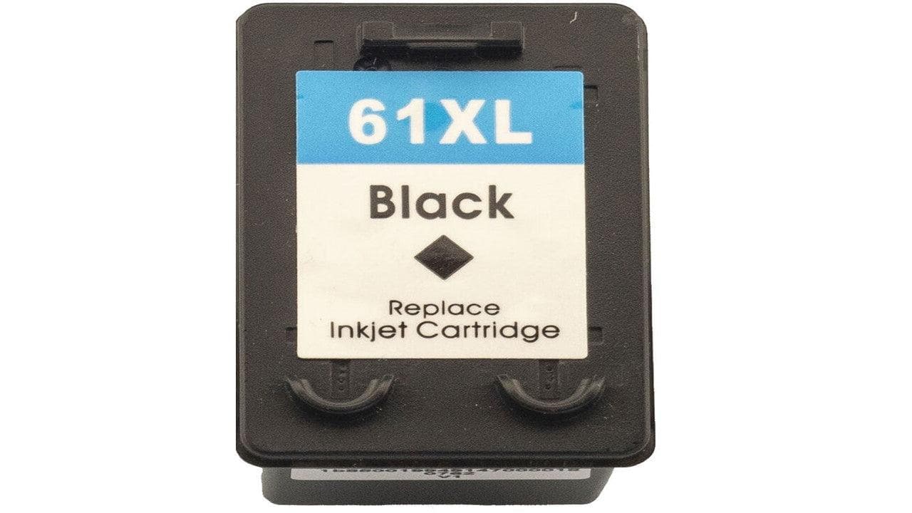 For HP 61XL Compatible Black High Yield Inkjet Cartridge CH563WA - 480 Pages - Office Catch