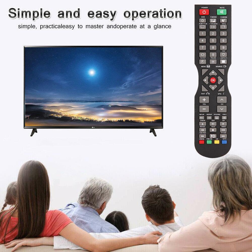 For SONIQ TV Remote LED Control Replaced QT166 QT155 QT155S QT1D No Setup Needed - Office Catch