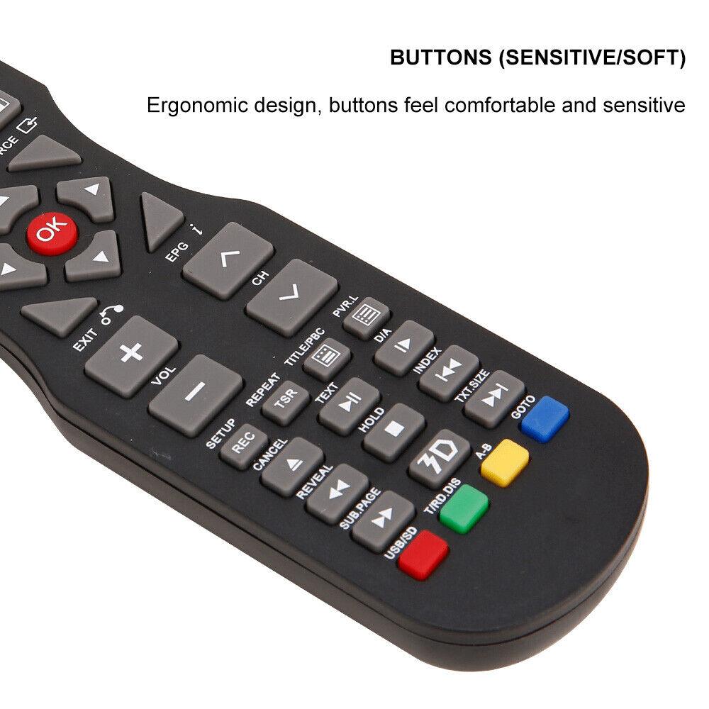 For SONIQ TV Remote LED Control Replaced QT166 QT155 QT155S QT1D No Setup Needed - Office Catch