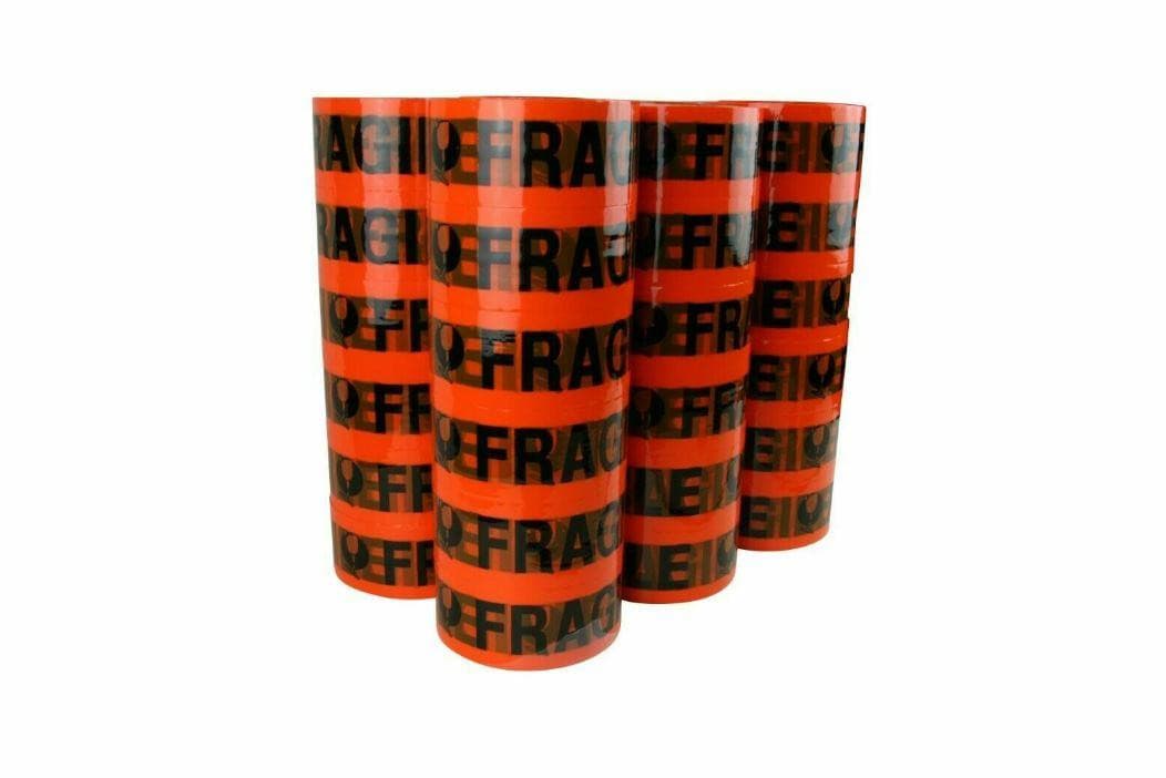 Fragile Packing Tape | 75M x 48mm | Strong Packaging Sticky Tapes - Office Catch