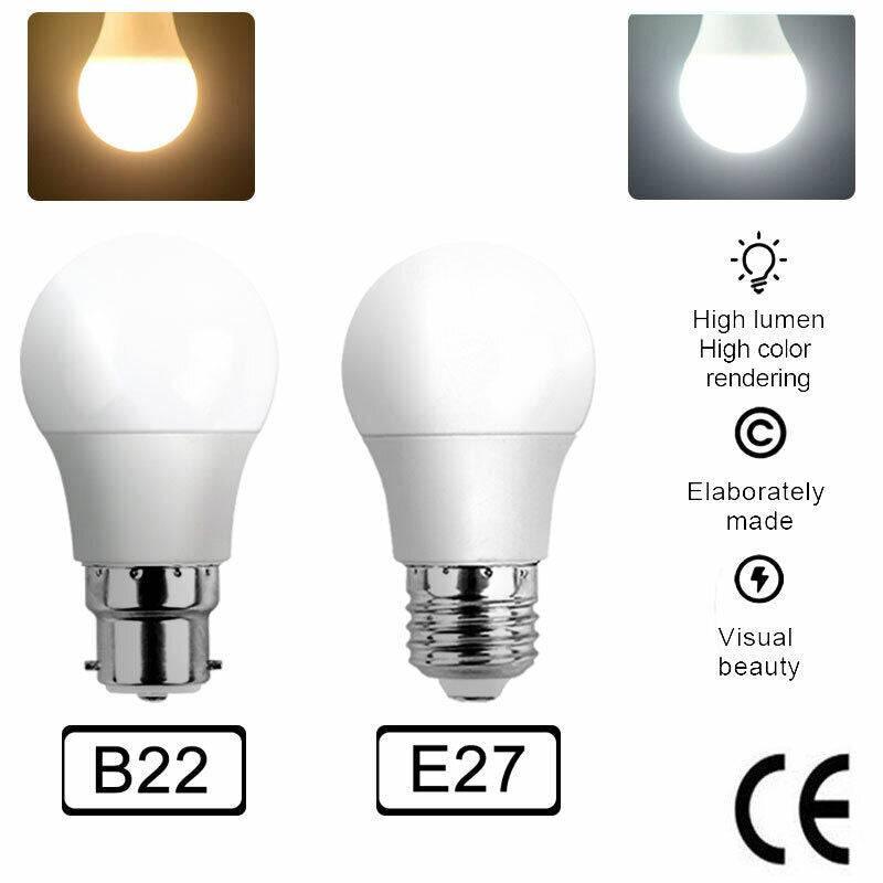 Globe Light Cool 10x LED Bulb 12W E27 WhiteAnd Bright Bulb In Screw - Office Catch