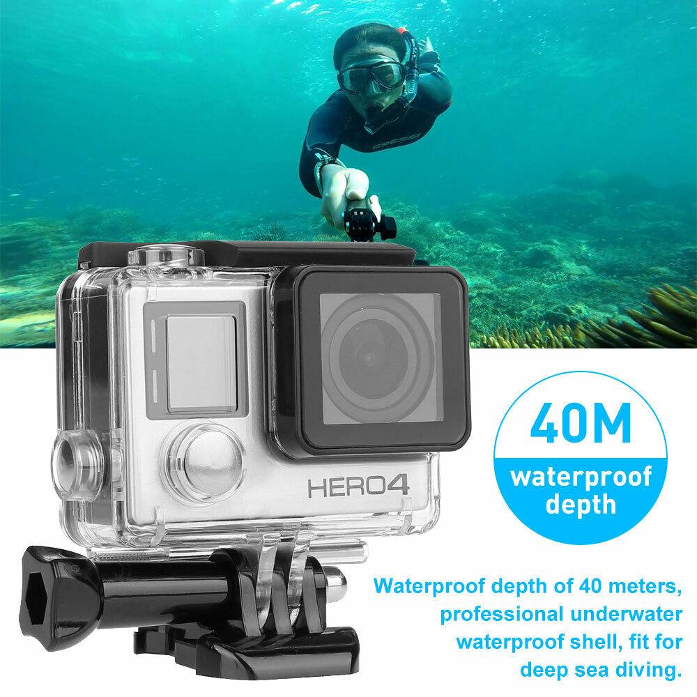 Myre Abundantly handicappet Waterproof Diving Protective Case Housing For Go Pro GoPro Hero 3 3+ 4