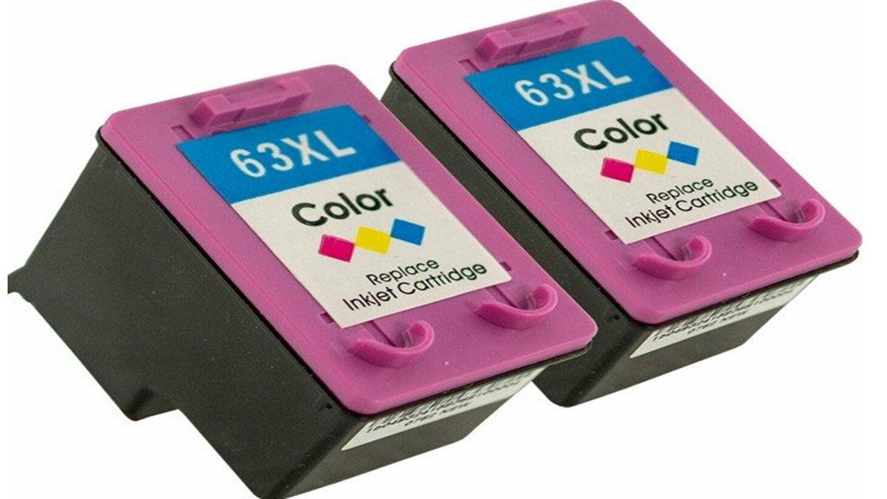HP 63XL Compatible [Tri Colour Pack] High Yield Inkjet Cartridge F6U63AA - 330 Pages - Office Catch