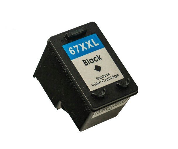 HP 67XL Compatible Black High Yield Inkjet Cartridge 3YM57AA - Office Catch