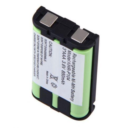 Panasonic HHR P104 3.6V Cordless Phone Compatible NIMH Rechargeable Battery - Office Catch