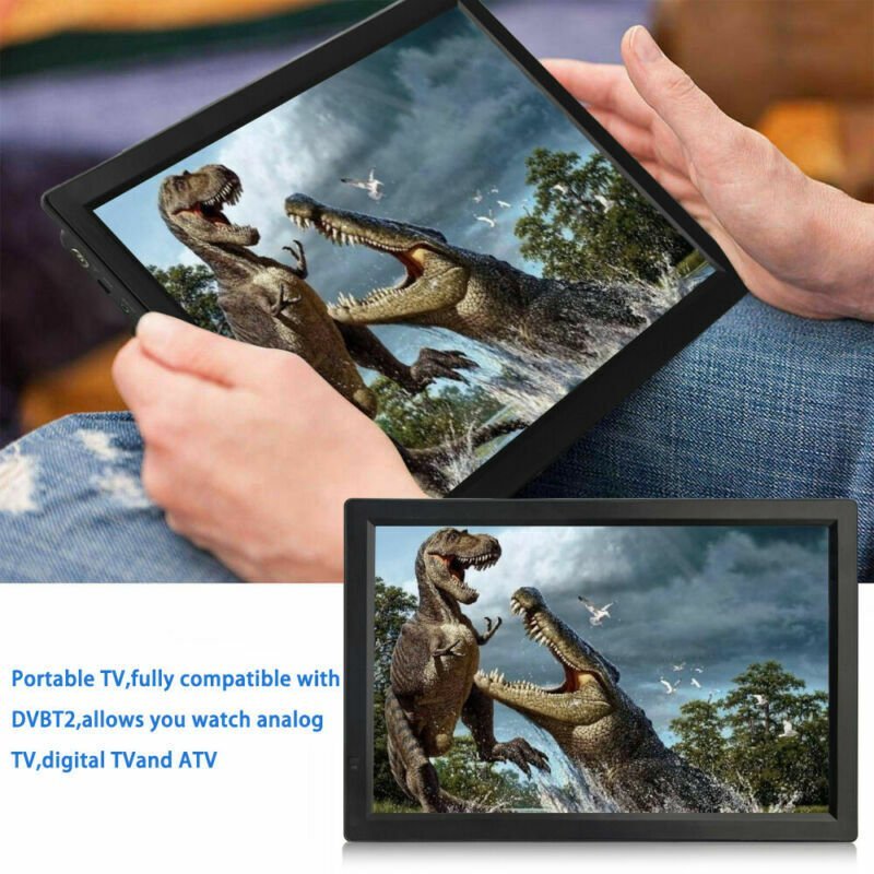 Portable Digital Television Car HD TV MP4 Player- 14inch - Office Catch