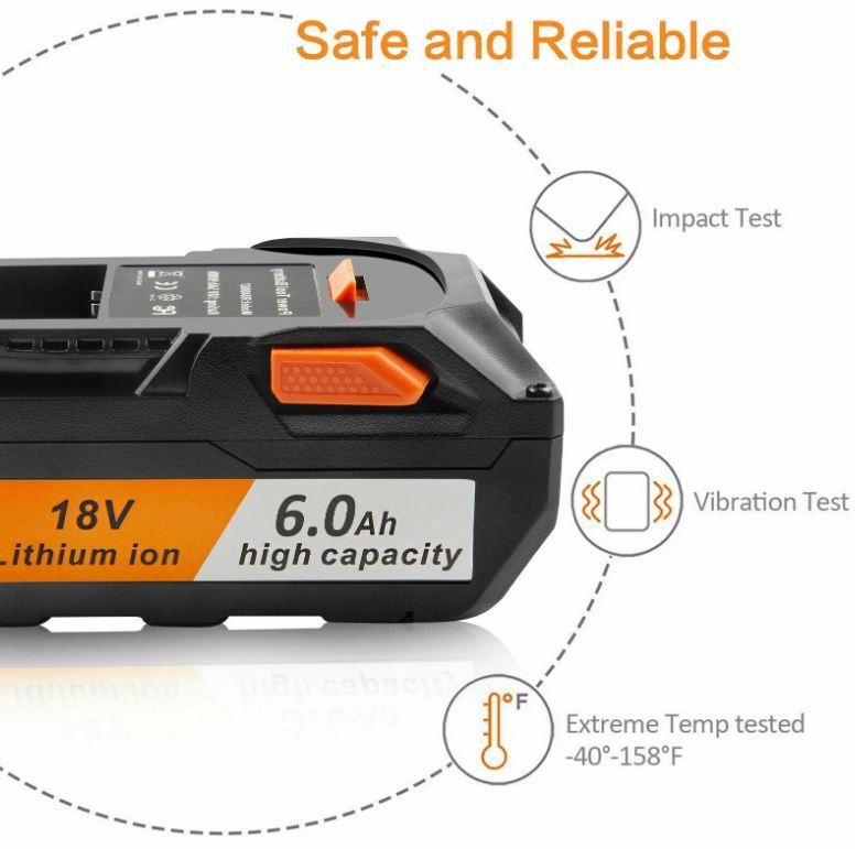 Replacement Battery Compatible with Ridgid R840085 - Office Catch