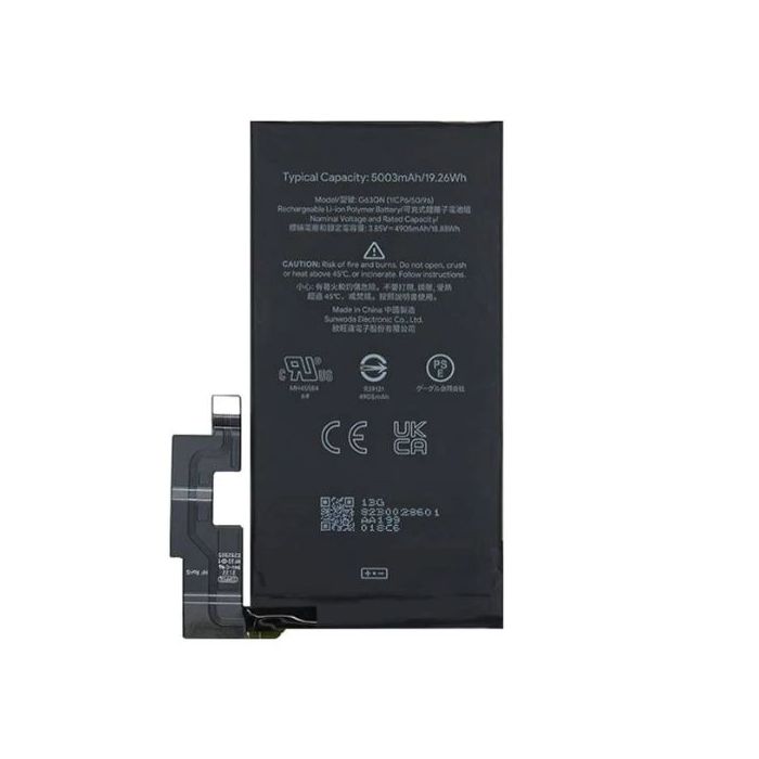 Replacement GOOGLE PIXEL 6 Pro Battery G63QN 5003mAh - Office Catch