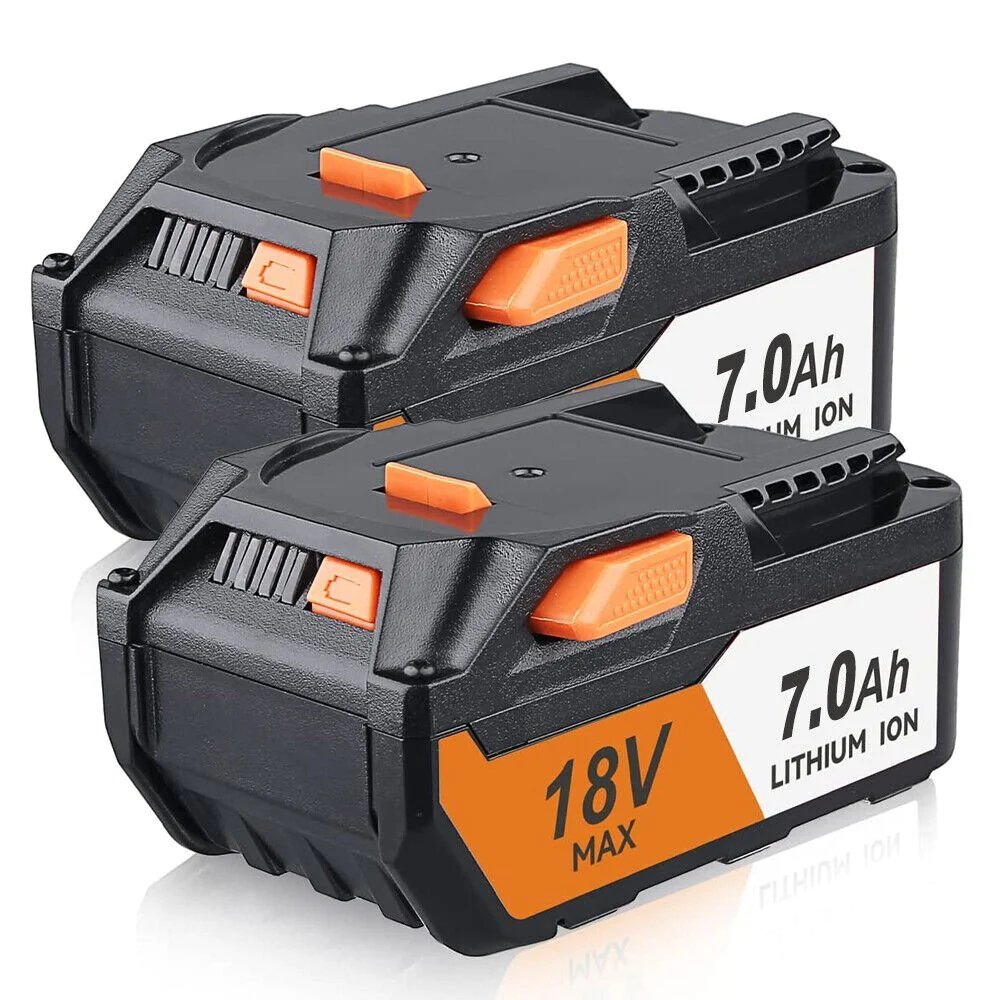 RIDGID Compatible AEG 18V 7000mAh Li-Ion Battery R840087 R840086 R840085 L1830R L1850R - Office Catch