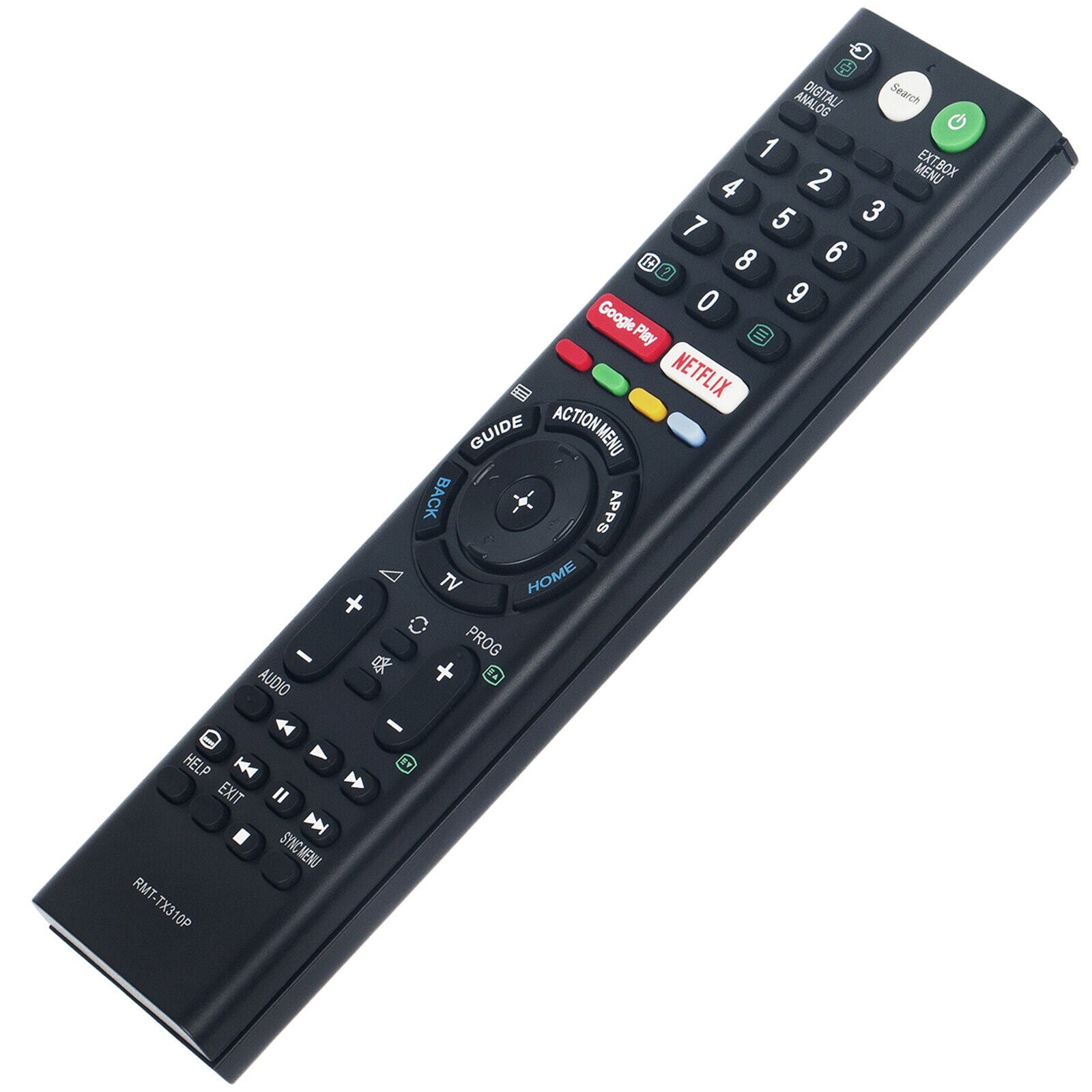 RMF-TX310P Voice Remote Control fit for Sony Bravia LED TV KD-55A8G KD-65A8G KD-75X8000G KD-65X8000G KD-55X8000G KD-49X8000G KD-43X8000G KD-65X8077G KD-55X8077G KD-65X7500F KD-55X7500F KD-49X7500F - Office Catch