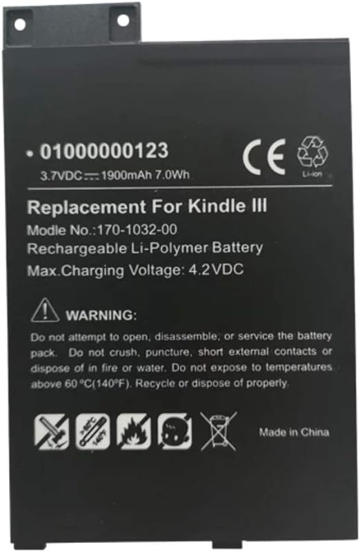 S11GTSF01A GP-S10-346392-0100 Battery for Amazon Kindle 3 III D00901 eReader +Tools - Office Catch