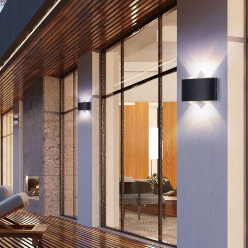Stylish LED Wall Light Waterproof Indoor Outdoor Stair Corridor Lamp Exterior Lights - Office Catch