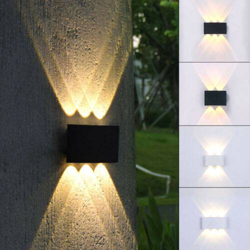 Stylish LED Wall Light Waterproof Indoor Outdoor Stair Corridor Lamp Exterior Lights - Office Catch