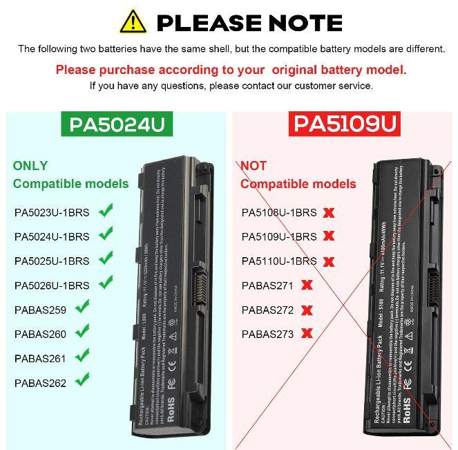 Toshiba Satellite C850-ST4NX5 C850-ST4NX5 Battery Replacement - Office Catch