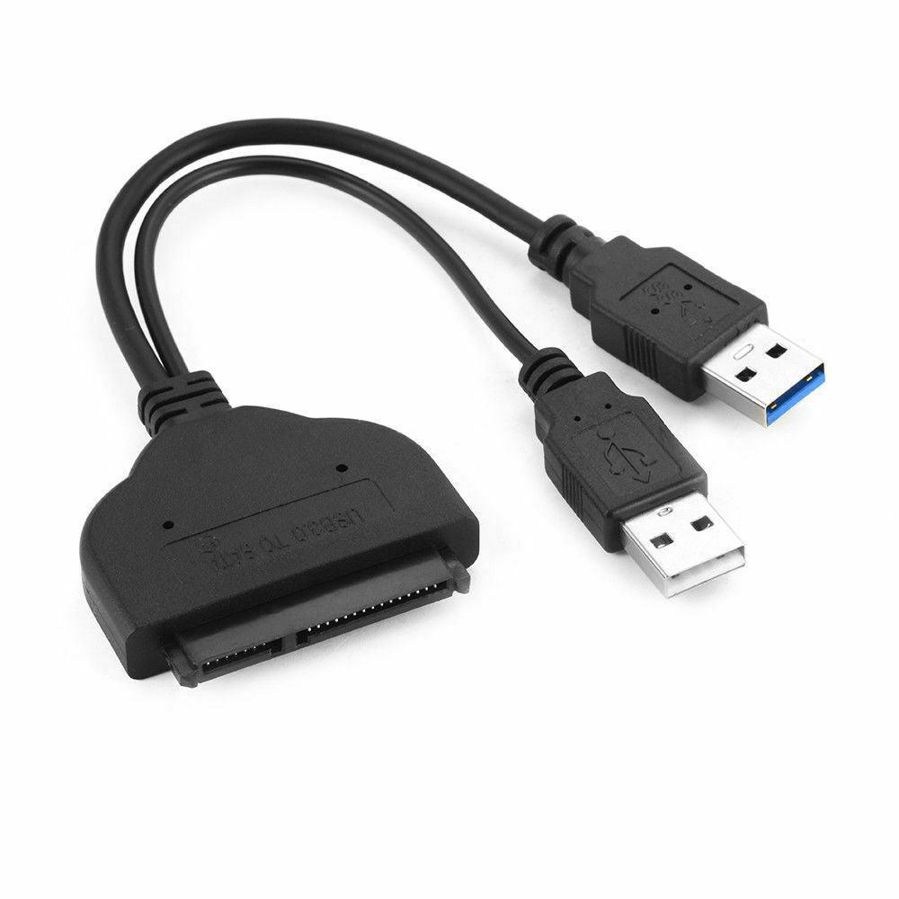 USB 3.0 to SATA External Converter Adapter Cable Lead for 2.5" HDD SSD SATA III - Office Catch