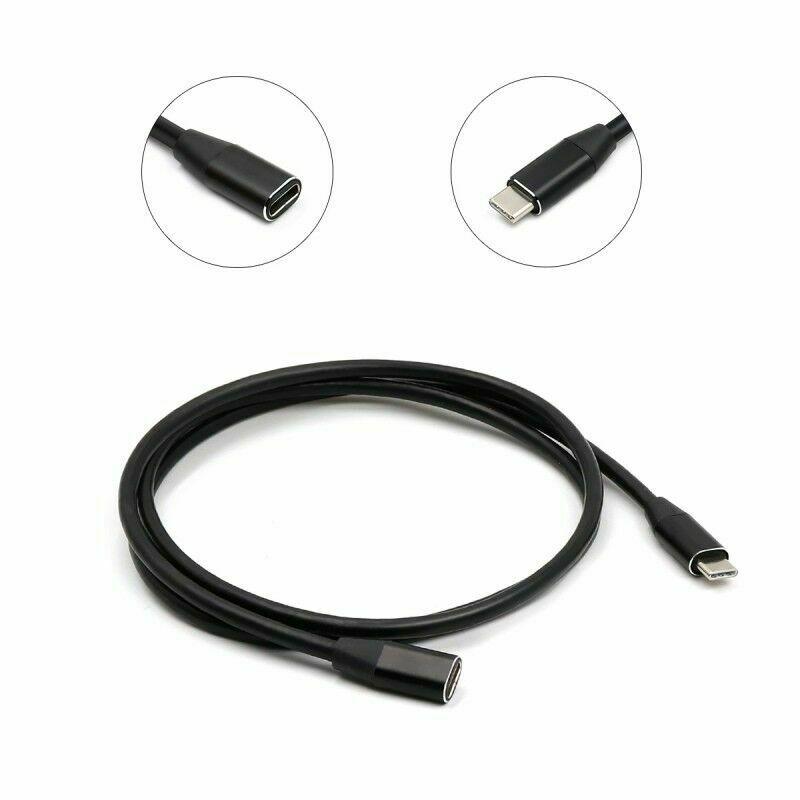 USB 3.1 Type-C Male to Female Extension Cable USB-C Thunderbolt 3 Extender Cords - Office Catch