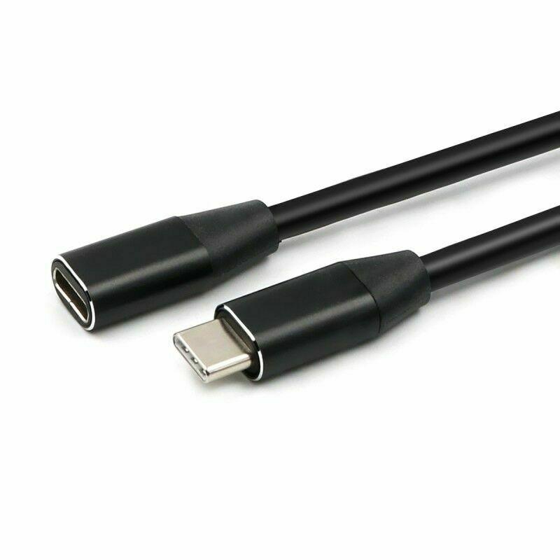 USB 3.1 Type-C Male to Female Extension Cable USB-C Thunderbolt 3 Extender Cords - Office Catch
