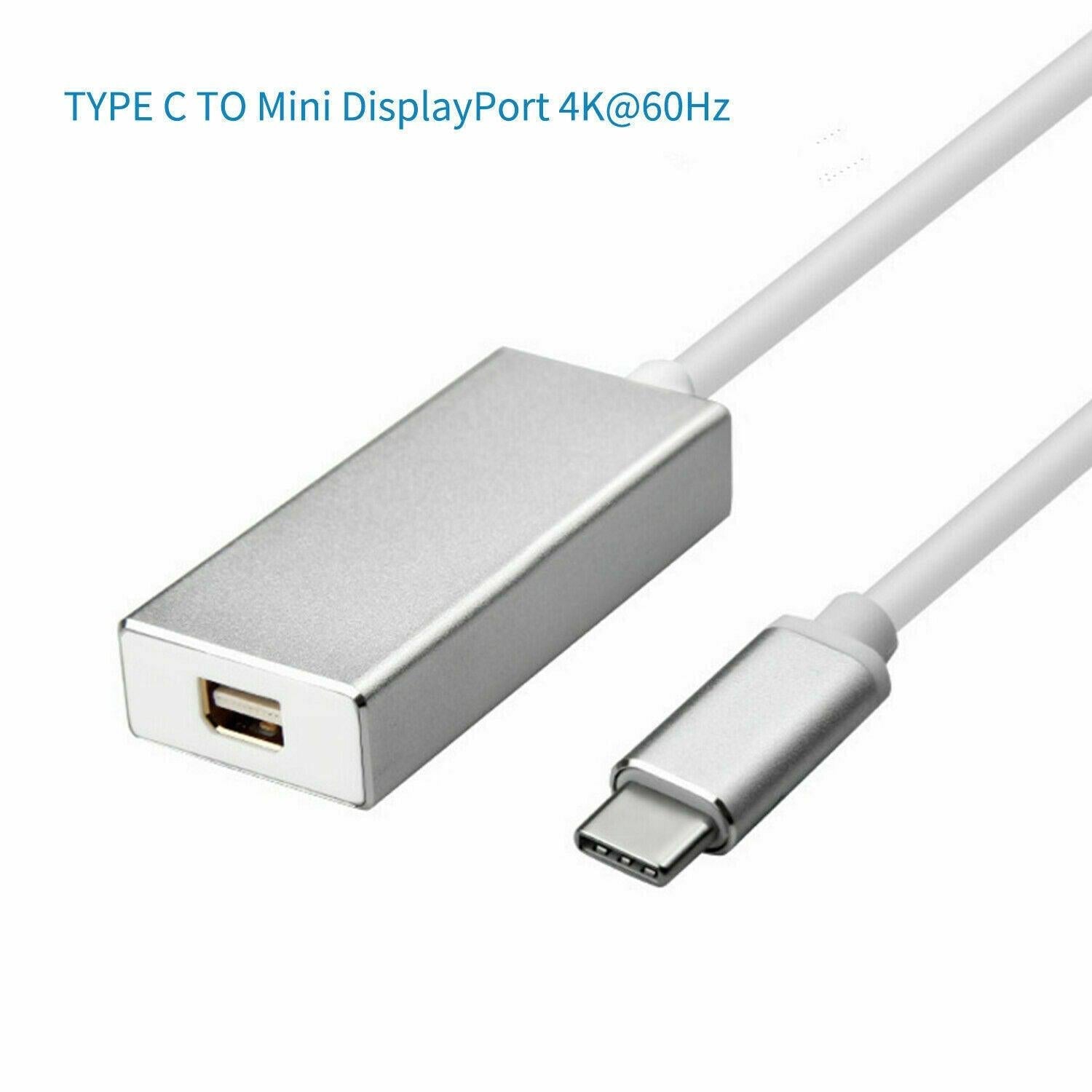 USB 3.1 Type C to Mini Display Port USB C DP 4K Video Adapter Converter Cable - Office Catch