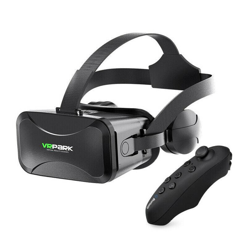 VRPARK Virtual Reality Glasses 3D VR Headset With Controller - Office Catch